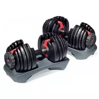 Hanteliai BOWFLEX SELECTTECH 1090I 2X41KG reguliuojamo svorio