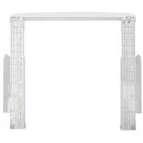 Skalbyklės ir džiovyklės sujungimo rėmas Beko PSK 60 cm