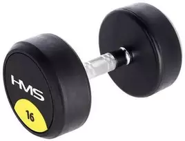 Guminis hantelis HMS HG Pro - 16 kg