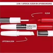 Maybelline Superstay 24 2 Step Liquid Lispstick Makeup 542 Cherry Pie