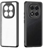 Juodas / skaidrus dėklas Xiaomi Redmi Note 14 Pro 4G telefonui "Dux Ducis Aimo"