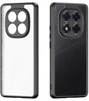 Juodas / skaidrus dėklas Xiaomi Redmi Note 14 Pro 5G / Poco X7 telefonui "Dux Ducis Aimo"