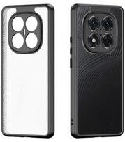 Juodas / skaidrus dėklas Xiaomi Redmi Note 14 Pro Plus 5G telefonui "Dux Ducis Aimo"
