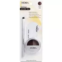 „Eurostil“ antakių dažai „Andrea Powder Duo“, vidutinio rudos spalvos, 1 vnt.