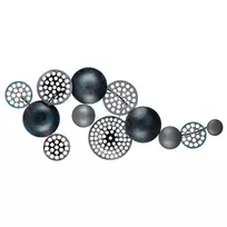 Dekoratyvinis metalinis sienų aksesuaras, Wallxpert, daugiaspalvis, 90 x 8 x 42, cm