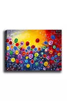 Dekoratyvinė tapyba ant drobės, Wallxpert, Daugiaspalvė, 50 x 70, cm