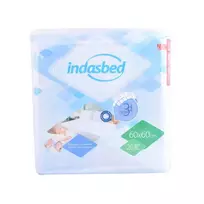 Indasec Indas Bed Protector Absorbent 60x60 Cm 20 Uds