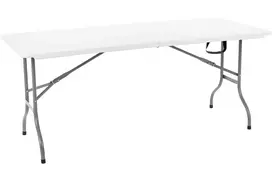 Sulankstomas sodo stalas 180 cm