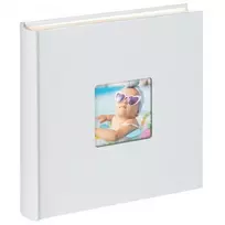 Albumas WALTHER FA-208-BL Fun light blue 30x30/100 psl, balti lapai | kampučiai/lipdukai | knyginio rišimo | viršelyje keičiama nuotrauka