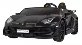Elektromobilis Lamborghini SVJ DRIFT, juodas
