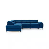 Kampinė sofa Laurence su patalynės dėže, audinys Monolith 77