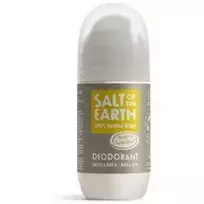 Salt-Of-The-Earth Amber & Santalwood Deo Roll-on ( pakartotinai pildomas ) - Natūralus rutulinis dezodorantas, 75 ml