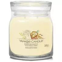 Yankee Candle Banoffee Waffle Signature Candle ( vaflis su bananais ir karamele ) - kvapioji žvakė, 368.0g