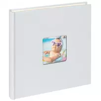 Albumas WALTHER FA-205-BL Fun light blue 26X25/40 psl, balti lapai | kampučiai/lipdukai | knyginio rišimo | viršelyje keičiama nuotrauka