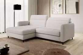 Kampinė sofa Gomsi su patalynės dėže, audinys Royal 01