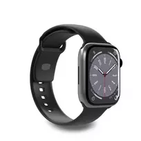 Silikoninė apyrankė PURO ICON skirtas Apple Watch, juoda / AW40ICONBLK