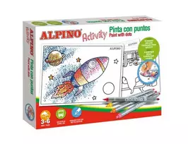 Spalvinimo rinkinys (dvipusiai flomasteriai) ALPINO Veikla 12sp