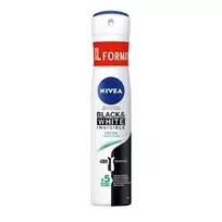 Nivea Black & White Invisible Fresh Anti-perspirant - Antiperspirant spray, 200ml