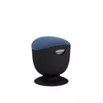 Up Up Seul ergonominė balansinė kėdė Juoda, D47 Mėlynas audinys
