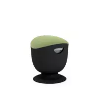 Up Up Seul ergonominė balansinė kėdė Juoda, D42 Žalias audinys