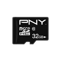 PNY Performance Plus – 32GB – „MicroSDHC“ – 10 klasė – juoda