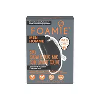 Foamie - vyrų dušo priežiūra veidui, kūnui ir plaukams What A Man (3 in 1 Shower Body Bar) 90 g