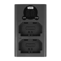 Newell dviejų kanalų DL-USB-C įkroviklis NP-FZ100 akumuliatoriams, skirtas Sony