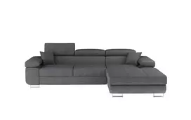 Kampinė sofa Armando su patalynės dėže, audinys Sawana 21