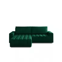 Kampinė sofa Bonett su patalynės dėže, audinys Kronos 19