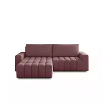 Kampinė sofa Bonett su patalynės dėže, audinys Monolith 63