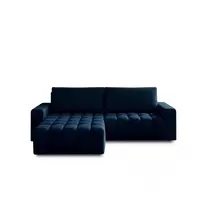 Kampinė sofa Bonett su patalynės dėže, audinys Monolith 77