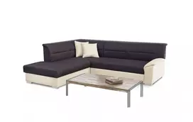 Kampinė sofa Bergen su patalynės dėže, audinys Sawana 26, Soft 33