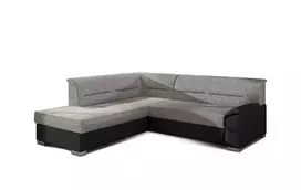 Kampinė sofa Bergen su patalynės dėže, audinys Berlin 01, Soft 11