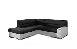 Kampinė sofa Bergen su patalynės dėže, audinys Sawana 14, Soft 17