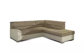 Kampinė sofa Bergen su patalynės dėže, audinys Berlin 03, Soft 33