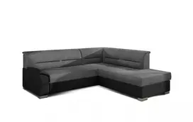 Kampinė sofa Bergen su patalynės dėže, audinys Sawana 21, Soft 11