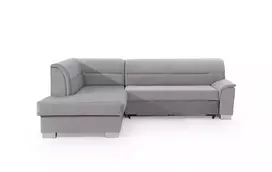Kampinė sofa Bergen su patalynės dėže, audinys Monolith 84, Monolith 85