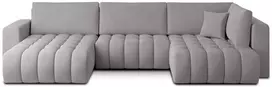 Kampinė sofa Bonito su patalynės dėže, audinys Nube 3