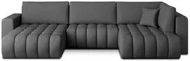 Kampinė sofa Bonito su patalynės dėže, audinys Flores 5