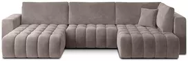Kampinė sofa Bonito su patalynės dėže, audinys Sola 18