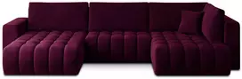 Kampinė sofa Bonito su patalynės dėže, audinys Velvetmat 25