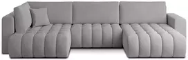 Kampinė sofa Bonito su patalynės dėže, audinys Nube 3