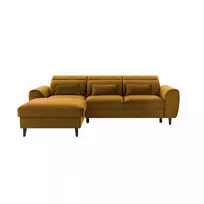 Kampinė sofa Foble su patalynės dėže, audinys Loco 45