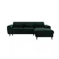 Kampinė sofa Foble su patalynės dėže, audinys Loco 35