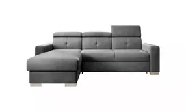 Kampinė sofa Fresia su patalynės dėže, audinys Sola 6