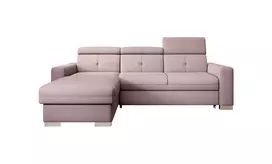 Kampinė sofa Fresia su patalynės dėže, audinys Gojo 101