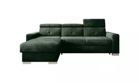 Kampinė sofa Fresia su patalynės dėže, audinys Loco 35