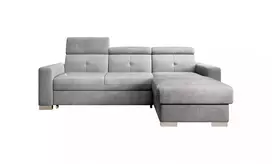 Kampinė sofa Fresia su patalynės dėže, audinys Nube 3