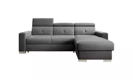Kampinė sofa Fresia su patalynės dėže, audinys Flores 4