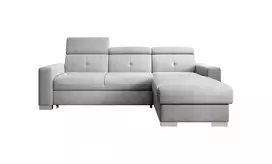 Kampinė sofa Fresia su patalynės dėže, audinys Sola 4